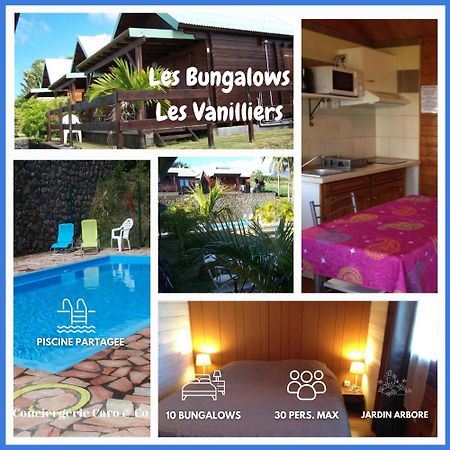 Les Vanilliers Location BUNGALOWS Saint-Joseph Extérieur photo